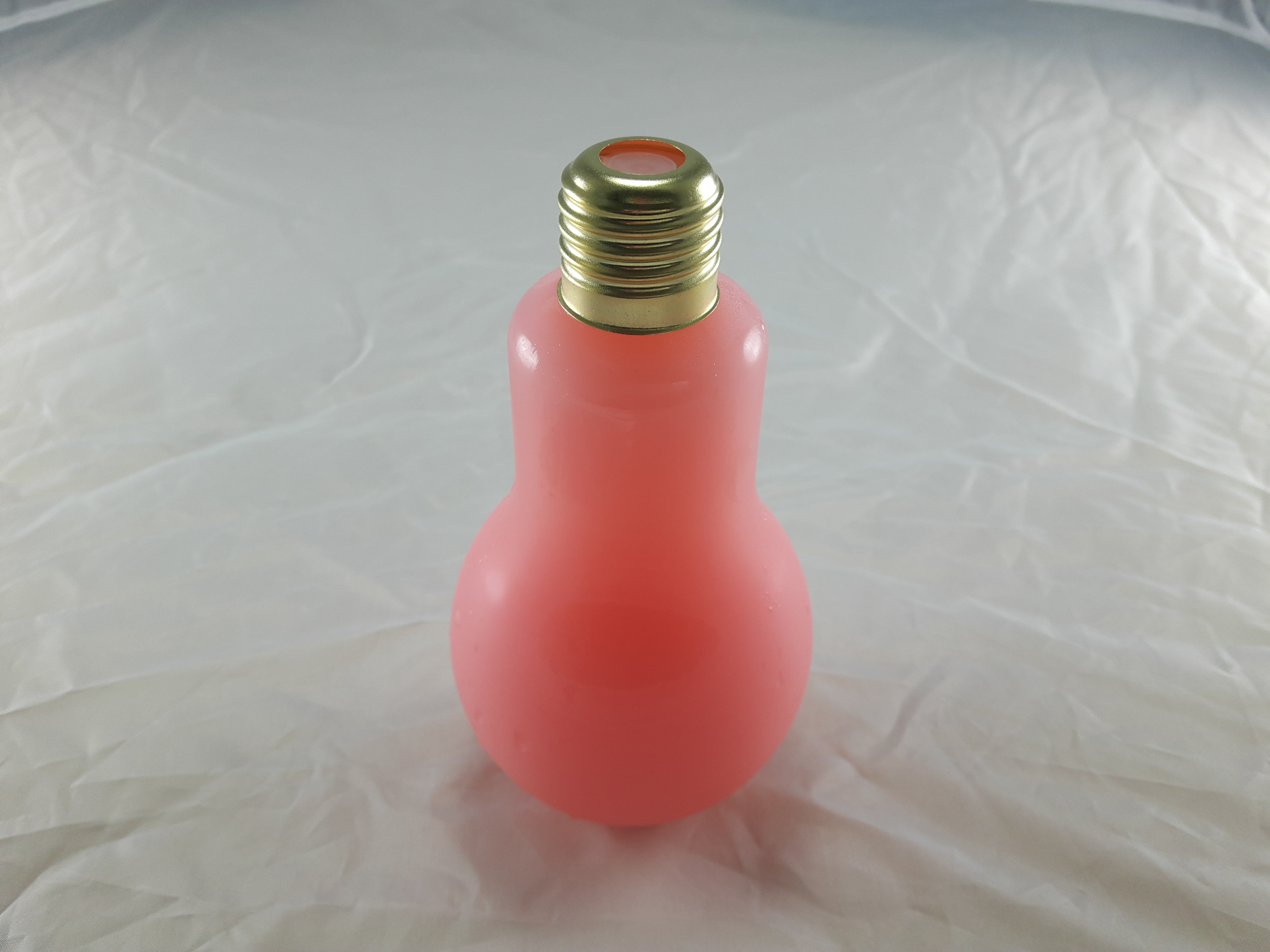 燈泡造型飲品-玫瑰可爾必思(玻璃瓶身310cc)