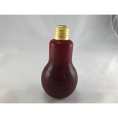 燈泡造型飲品-洛神花茶(玻璃瓶身310cc)