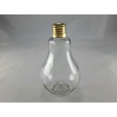 燈泡造型飲料瓶400ml(玻璃空瓶)